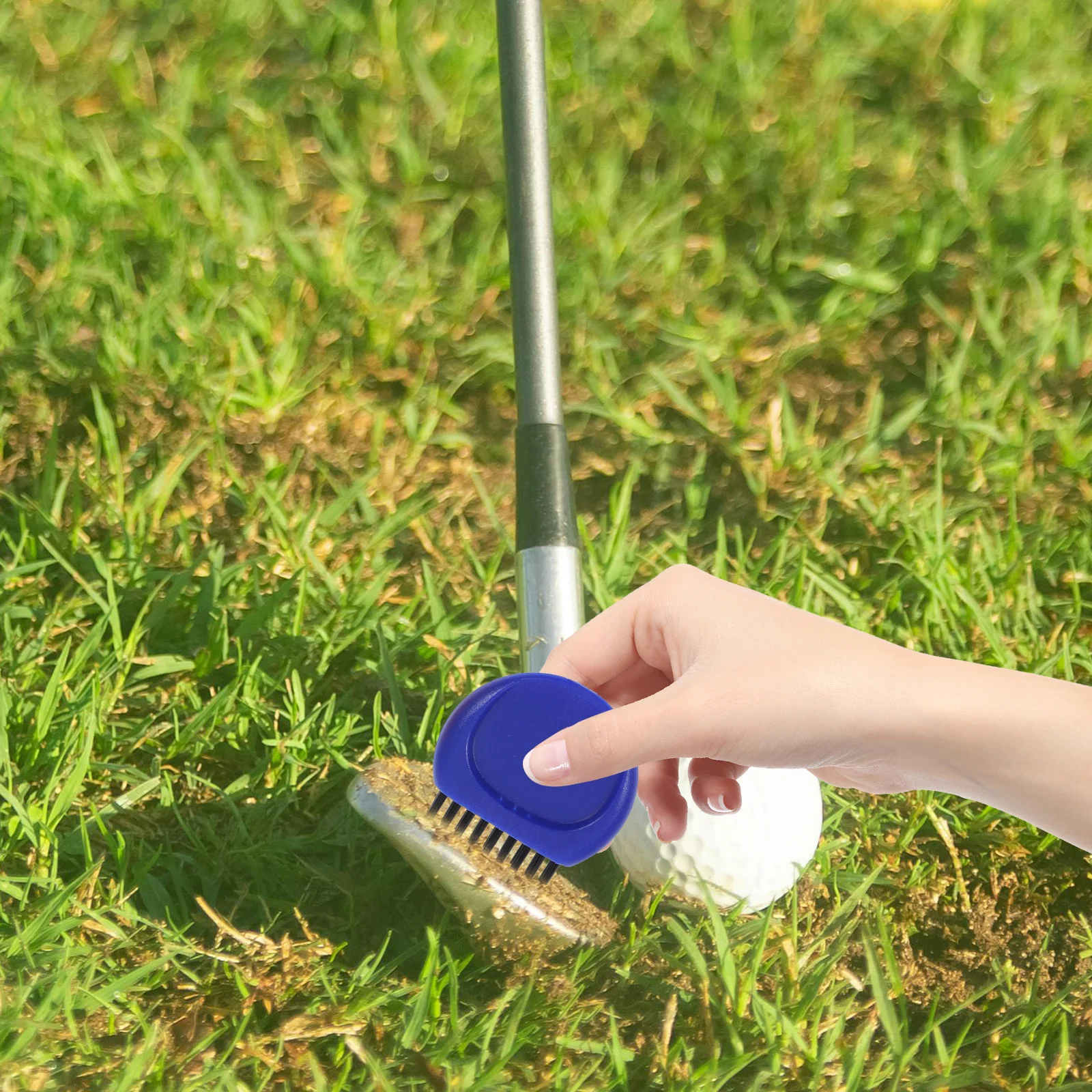 

4pcs Golf Club Brush Mini Set Nylon Brushes for Cleaning Balls Clubs Portable Golfs Practice Equipment