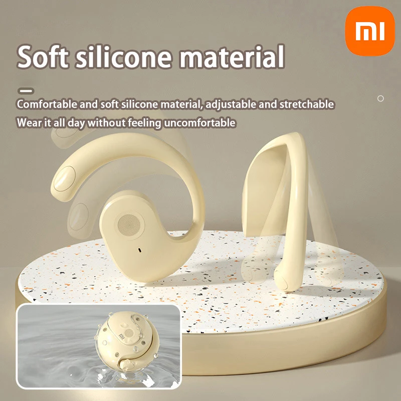 XIAOMI-auriculares inalámbricos BY01 con Bluetooth 5,4, dispositivo de audio con sonido HiFi, gancho para la oreja, para deporte, música, IPX5,