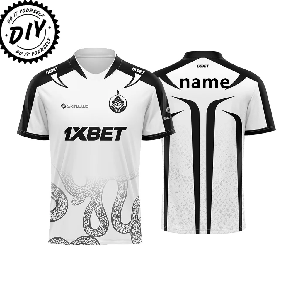 TheMongolz CS2 Esports Team 2025 قمصان جديدة CSGO بدلات تدريب رئيسية للاعبين اسم مخصص تي شيرت Mongolz 910 المشجعين