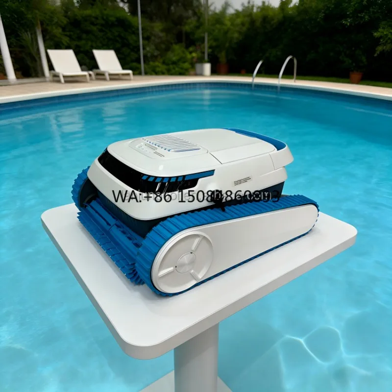 Gardeninggardening ToolsNew Design Cordless Pool Vacuum Cleaner With APP Control, Powerful Suction Robotic Pool Cleaner For Abov