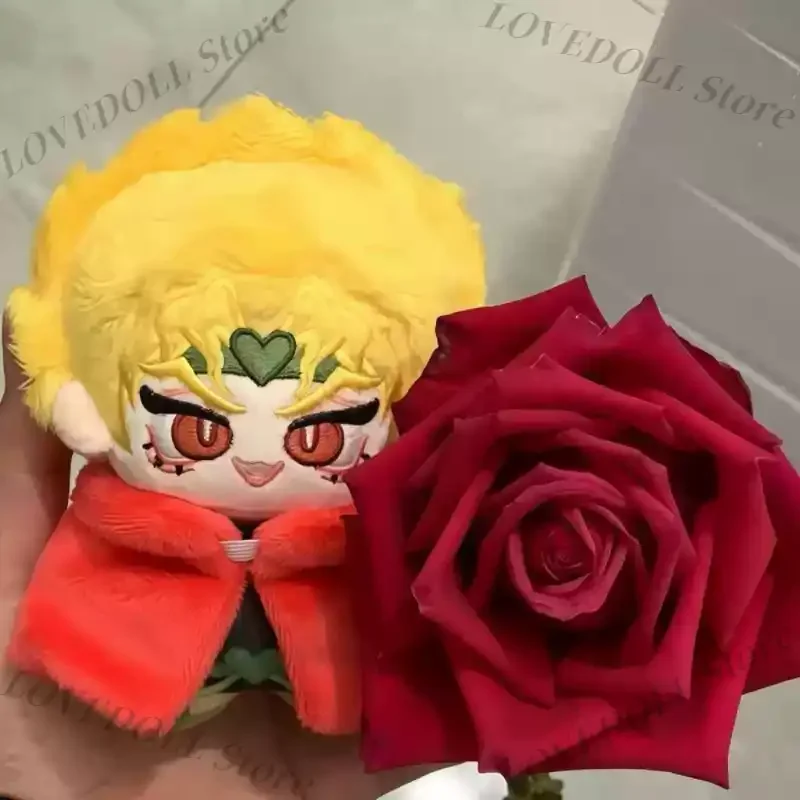 

Anime Dio Brando Plush Stuffed Cotton Doll Keychain Pendant Cute Model Cosplay Collection Figure Toy 10cm