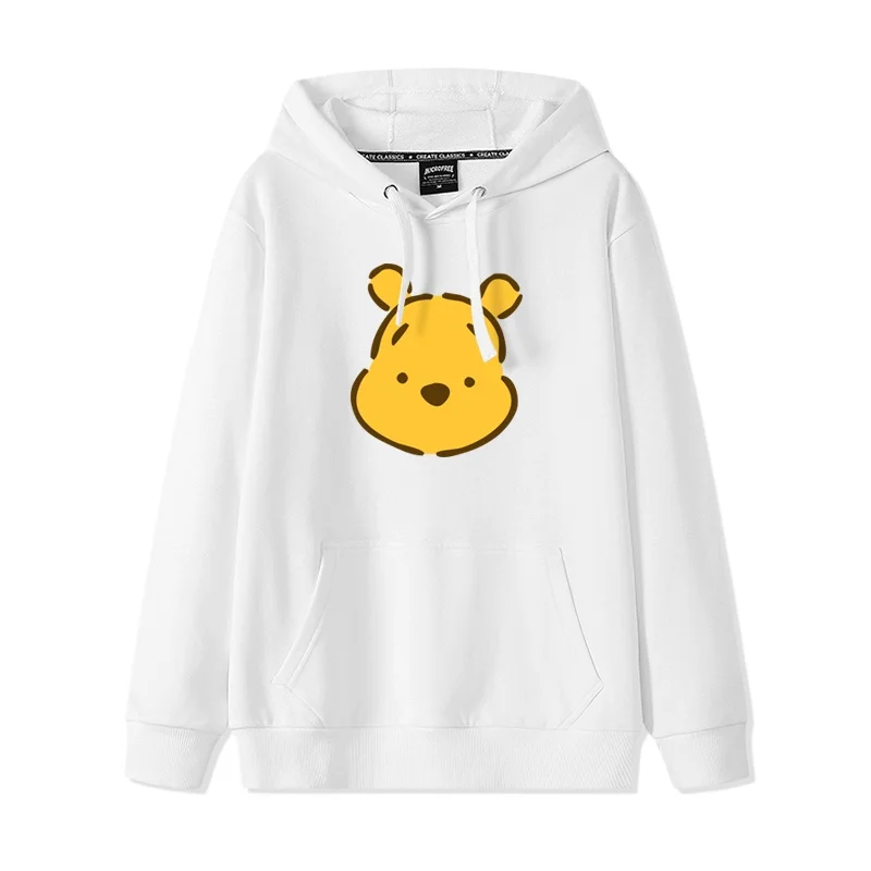 Cartoon anime cute Pooh Bear hoodie women\'s Disney loose ins style hooded jacket hoodies  clothes  hoodies women  anime hoodie