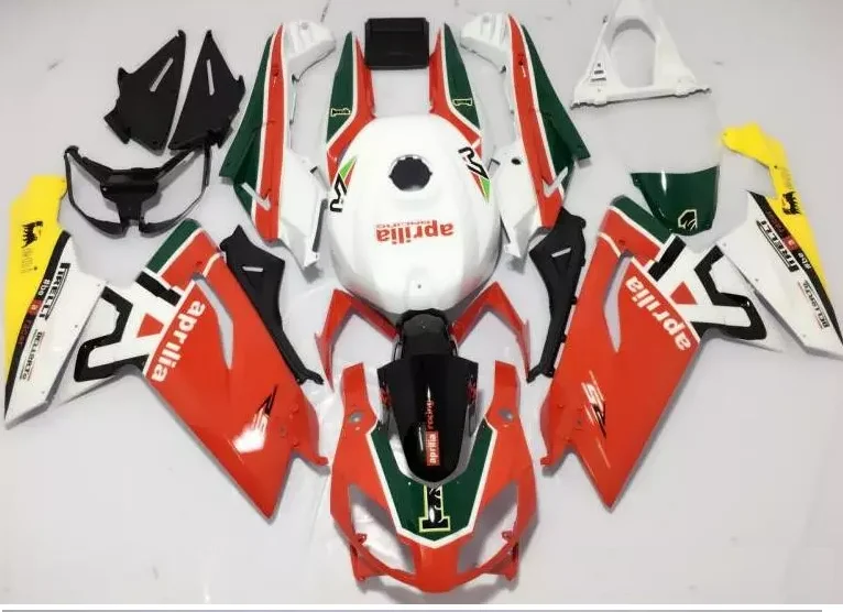 Full Fairings For Aprilia  Injection ABS Plastics RS4 125 2006 2007 2008 2009 2010 2011 Motorcycle Bodywork Red White Fitting