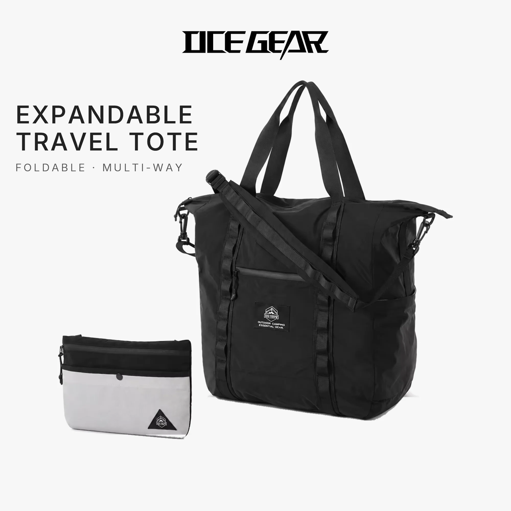 OCEGEAR Large Capacity Tote Bag Carry On Travel Bag Classic Sports Fitness Crossbody Handbag Weekender Overnight Duffle Bag