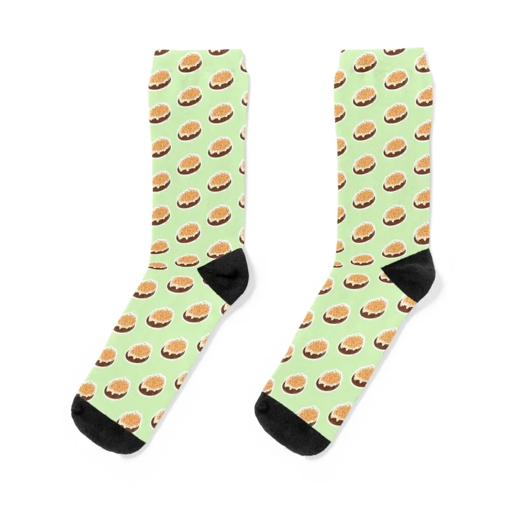 Loaded Baked Potato Socks Non-slip luxury Socks Men Women's