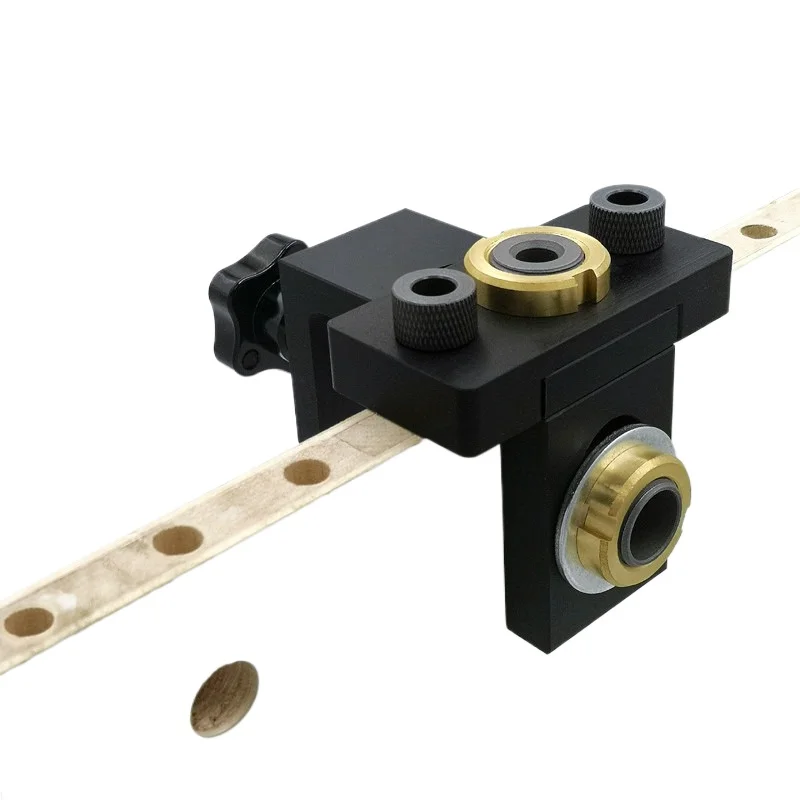 For 3-In-1 Drill Bit Guide, Fixture Drill, Woodworking Tool with Step Drill
