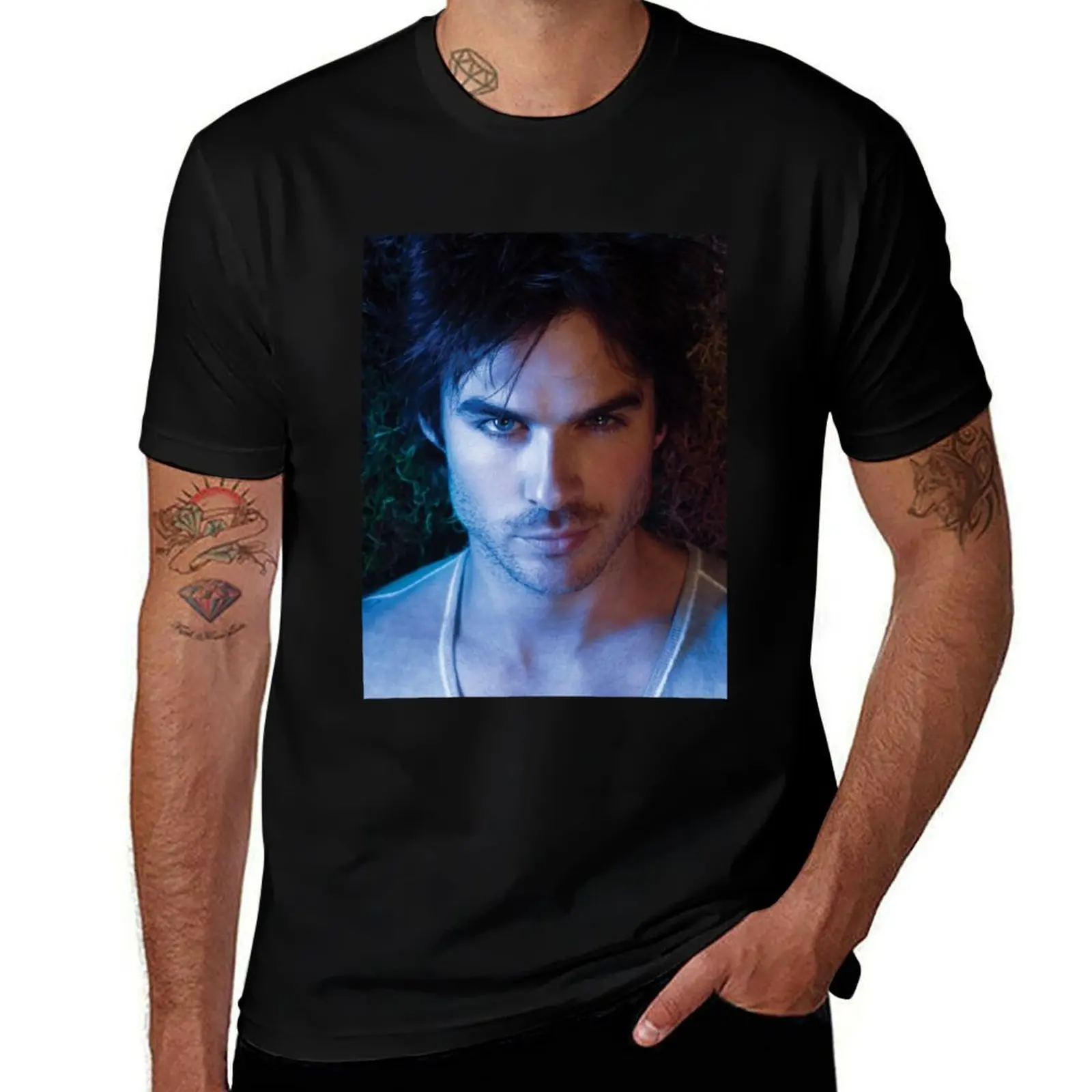 

Ian Somerhalder T-Shirt funny t shirts cotton t shirt man luxury