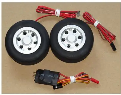

JP Hobby 63mm 70mm 75mm landing gear Brake Wheel For RC Airplane Model