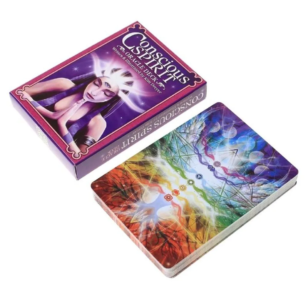 36 Pcs Oracle Tarot Cards Conscious Spirit Card Board Deck Games English Funny Amily Palying Cards Tarot Deck