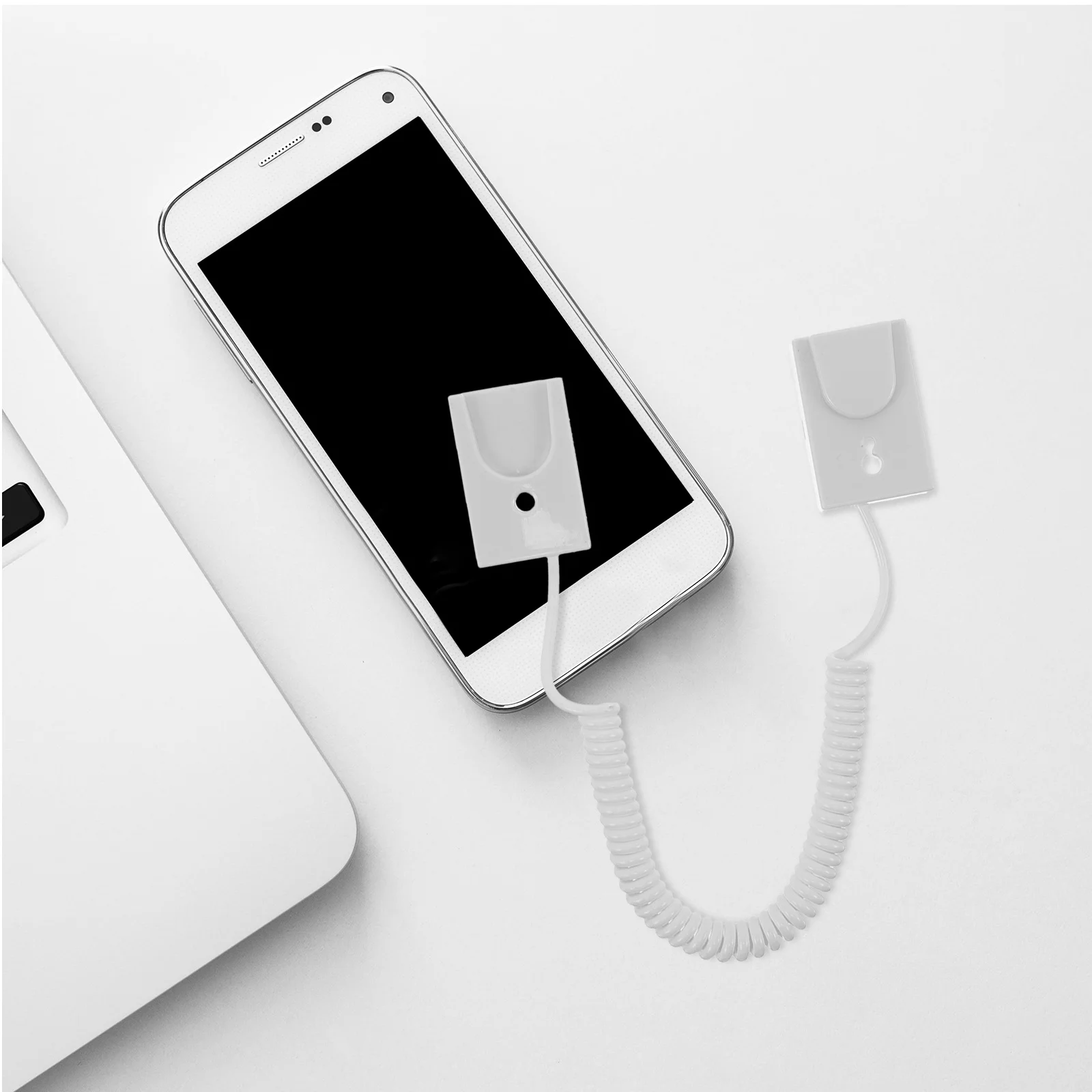 

Elastic Remote Leash Universal Anti-Loss Spring Rope Self-Adhesive Remote Control Security Cable for Phones Tvs