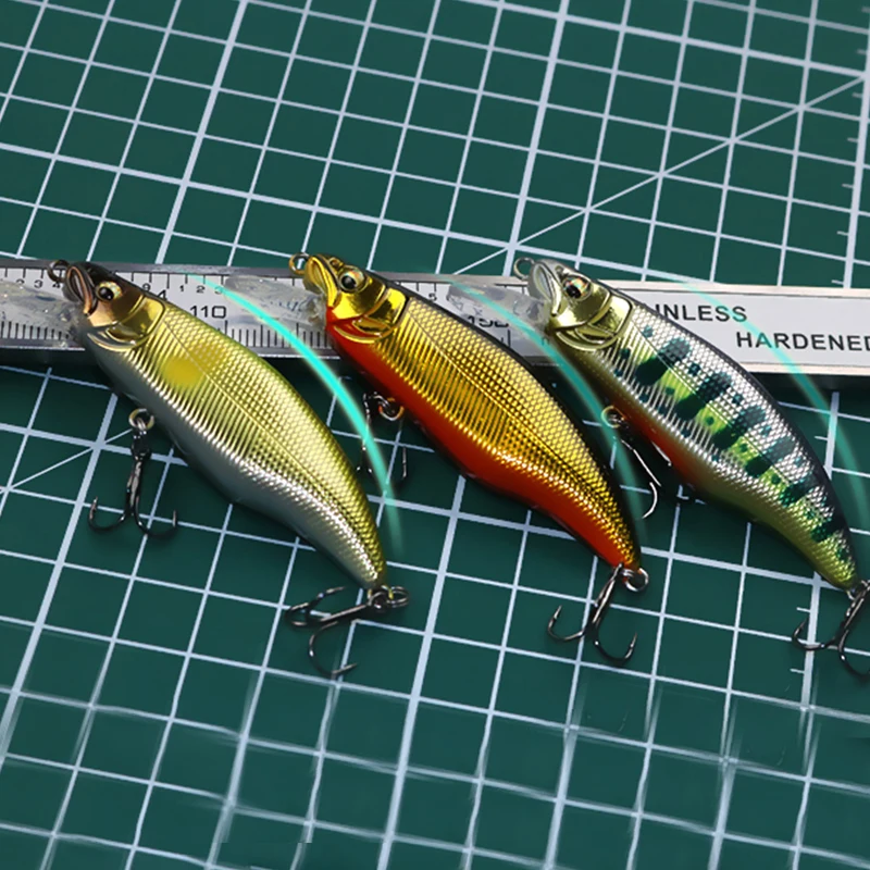 LETOYO 46mm 3.6g/65mm 8g Sinking Minnow Trout Fishing Lure Wobblers Artificial Bait For Trout Area Bass Pike Perch Fishing Lures