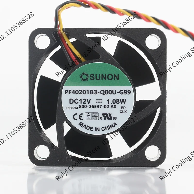 Original stock SUNON MF4020PF40201B3-Q00U-G99 4020 12V 1.08W 3-pin 4CM cooling fan