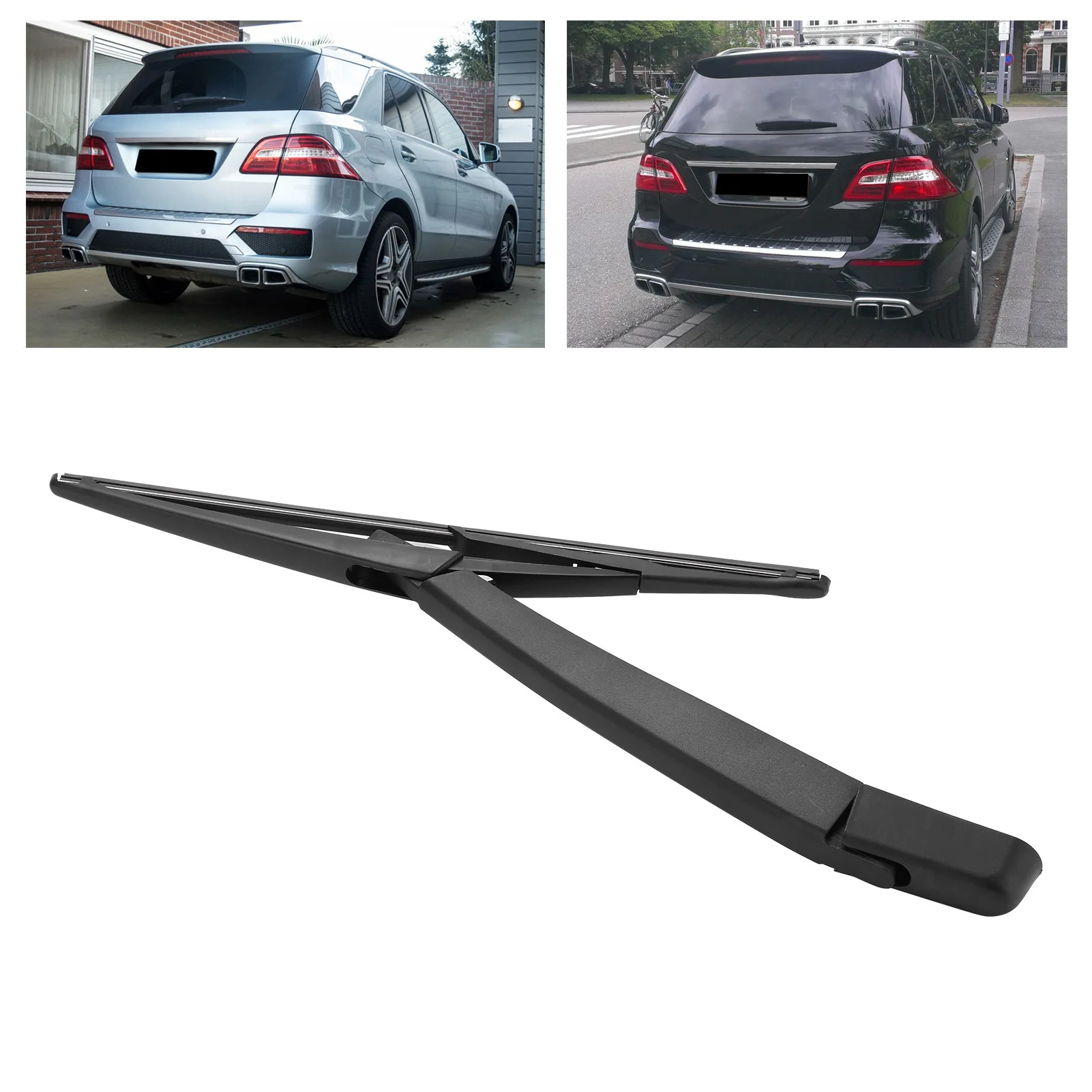 Rear Windshield Wiper Arm Blade A1648200744 Replacement For MercedesBenz W166 W164 ML350 ML500