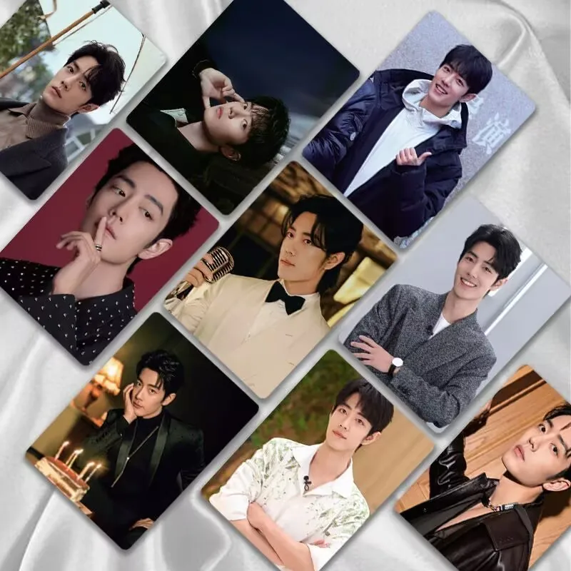 Xiao Zhan レーザー ミニ カード 55 最新のセルフプリント ポラロイド 3 インチ コレクターズ エディション ハード カード レーザー フラッシュなし