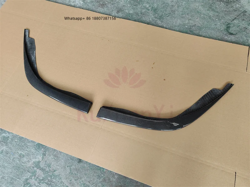

For theFerrari F8 Tributo Spider Body Kit Genuine Carbon Fiber Factory Style Front Bumper Corner Pack to Body Kit
