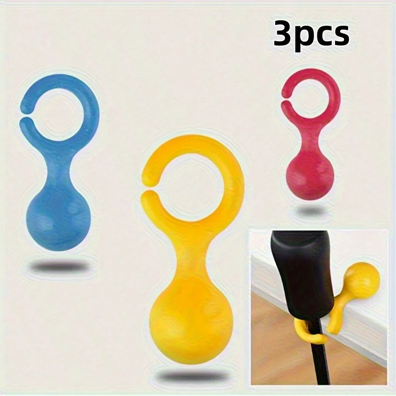 3PCS Umbrella Stand/Cane Stand, Portable  Support Accessories, Anti-Fall, Classic Style,Multi-Functional Home Umbrella Organizer