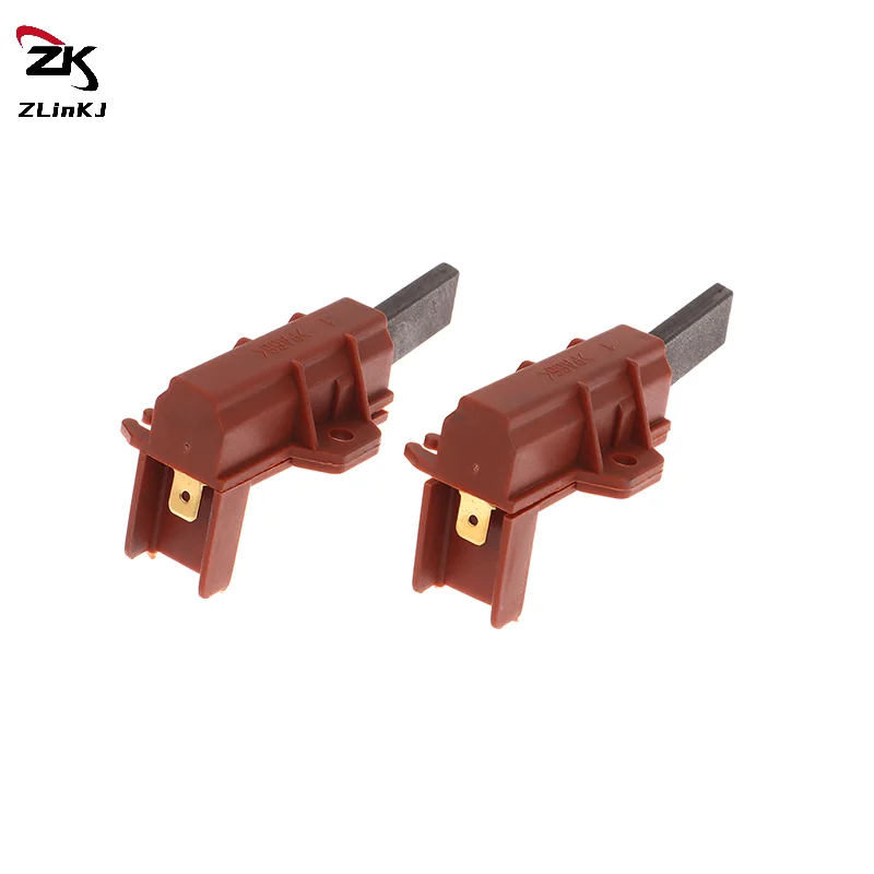 (ZYDD01) 1/2 Uds. Motor de lavadora cepillo de carbón y cepillos de soporte motores eléctricos de carbón para Ariston Indesit Welling
