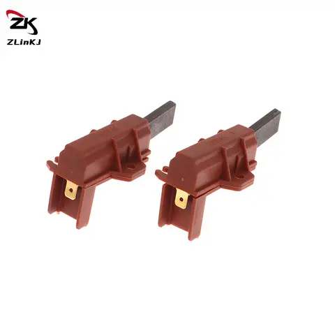 (ZYDD01) 1/2PCS Washing Machine Motor Carbon Brush And Holder Brushes Coal Electric Motors For Ariston Indesit Welling