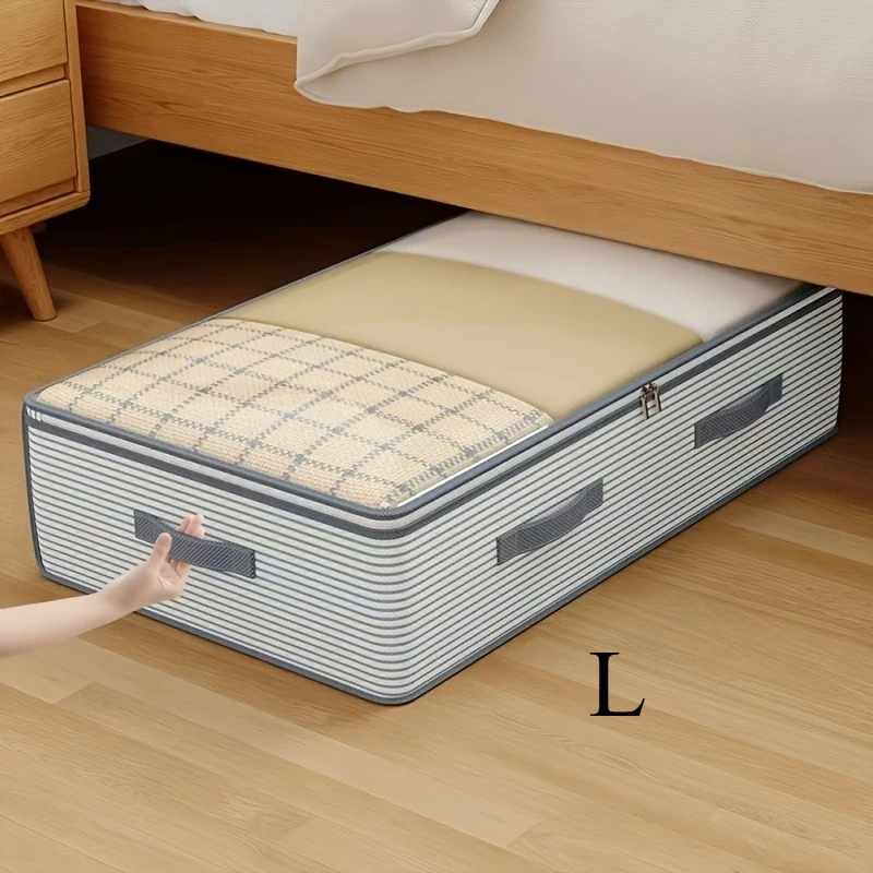 Large storage and organization bags - with transparent Windows, quilt and clothing storage and organization boxes