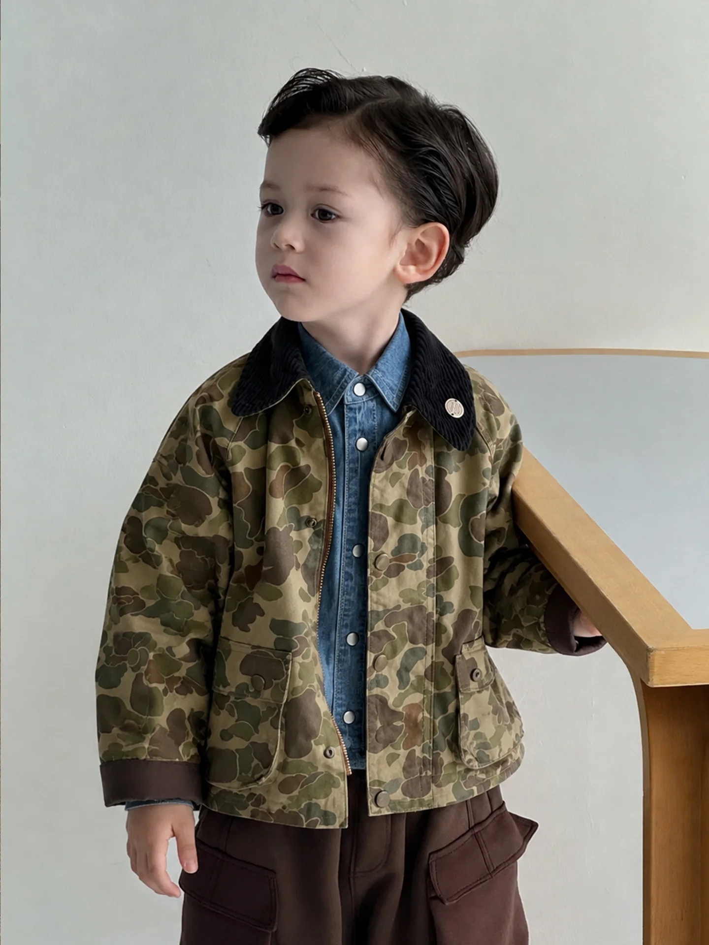 veste-de-travail-fine-camouflage-pour-garcons-style-americain-vetements-d'automne-pour-enfants-manteau-a-manches-longues-a-bouton-unique-style-cool-pour-enfants