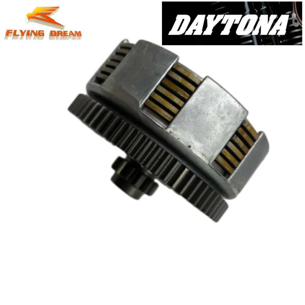 Daytona Complete Manual Clutch Assembly DT190 D190 4-Valve MCC90032 Anima 190FSM Engine 190cc Motorcycle 6 Plate 67 Teeth