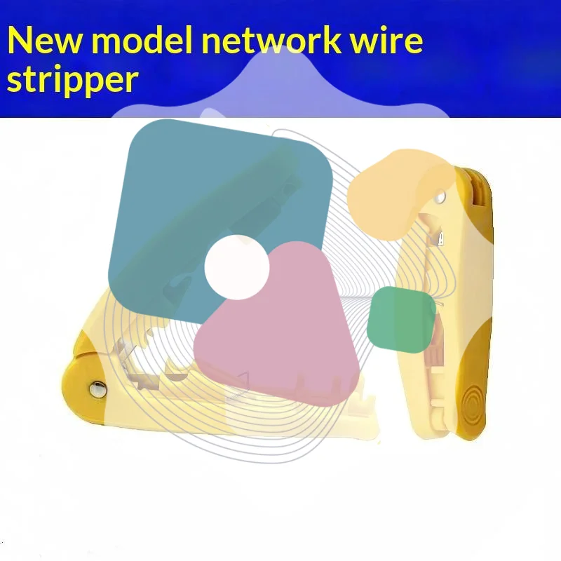 4 In 1 RJ45 Network Cable Tool With Cutting Stripping Untangling Straightening Functions For STP UTP Cable A79G