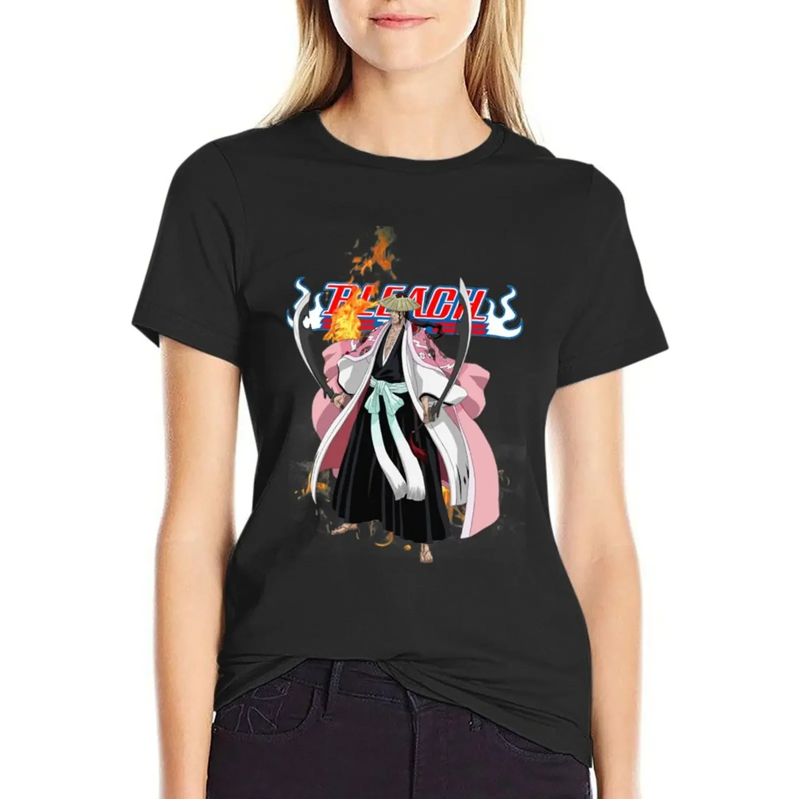 

The Ulimate Power of Shunsui Kyoraku T-Shirt Female clothing korean fashion summer clothes t shirt Women