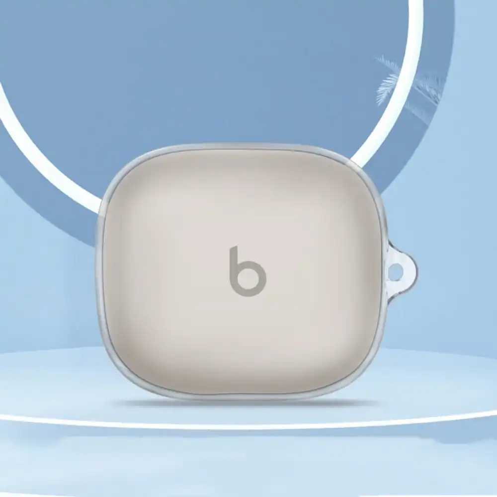 حافظة واقية شفافة لسماعات الأذن من مادة البولي يوريثان متوافقة مع غطاء الجسم الكامل Beats Powerbeats Pro 2 للأولاد والبنات والنساء والرجال والمراهقين