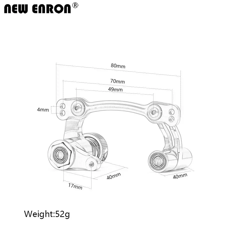 NEW ENRON 1Set Alloy Steering Assembly #AR340073 AR340060 for RC Cars ARRMA 1/7 1/8 Kraton OUTCAST TALION FELONY FIRETEAM Mojave