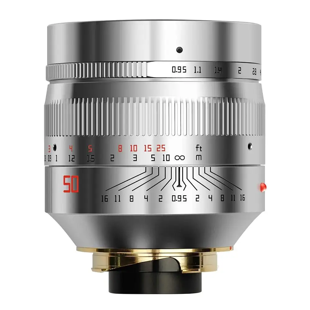 TTArtisan 50mm F0.95 ASPH MF Full frame large aperture Lens for Leica M mount camera M240 M3 M6 M7 M8 M9 M9p M10 caemras