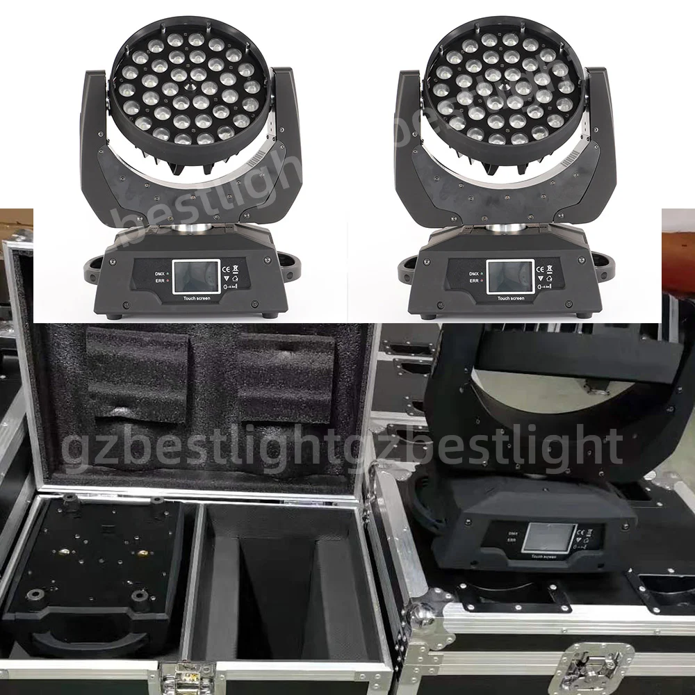 Imagem -05 - Lavar Moving Head Light Lavar Lira Iluminação de Palco Mostrar Luzes Led Rgbww 36x12w 4in Venda Quente