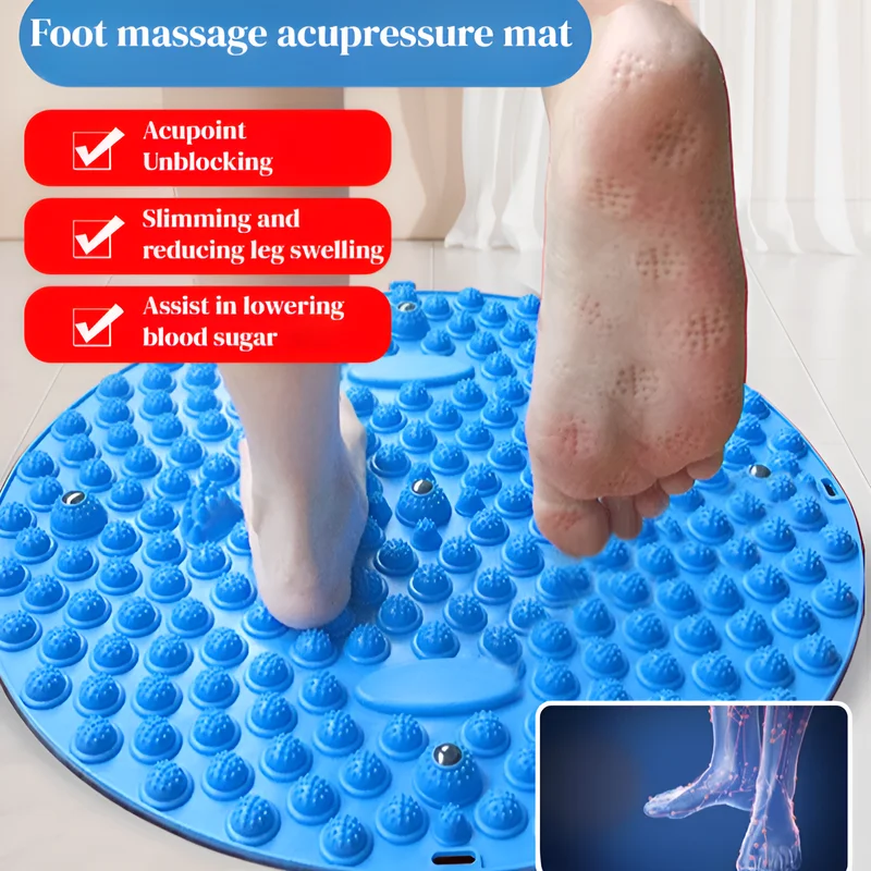 

Magnetic Foot Massage Mat Foot Massage Pad for Stimulating the Soles and Promoting Physical Mental Well Slim Leg Reduce Swelling