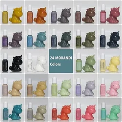 Opaque Epoxy Resin Color Pigment Liquid 24 Morandi Pastel Colors Epoxy UV Resin Color Dye Liquid Resin Colorant