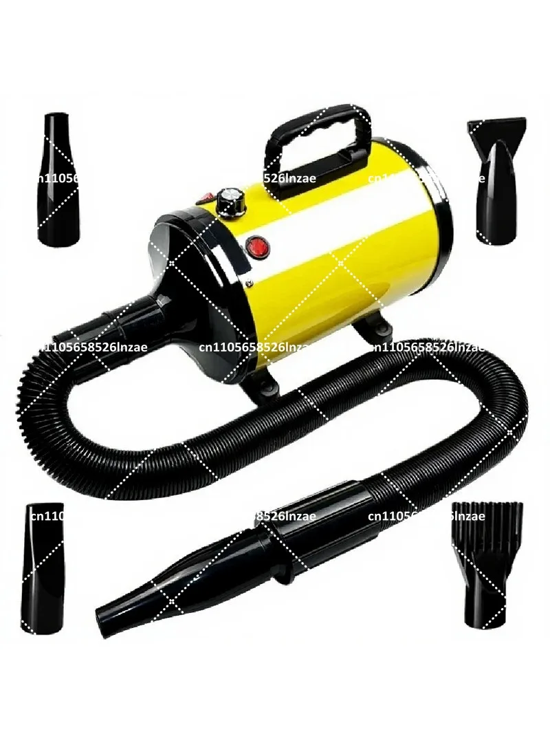 Pet Hair Dryer 2800W Fast Drying Stepless Speed Regulation Constant Temperature Dog Grooming Blower for Home Use