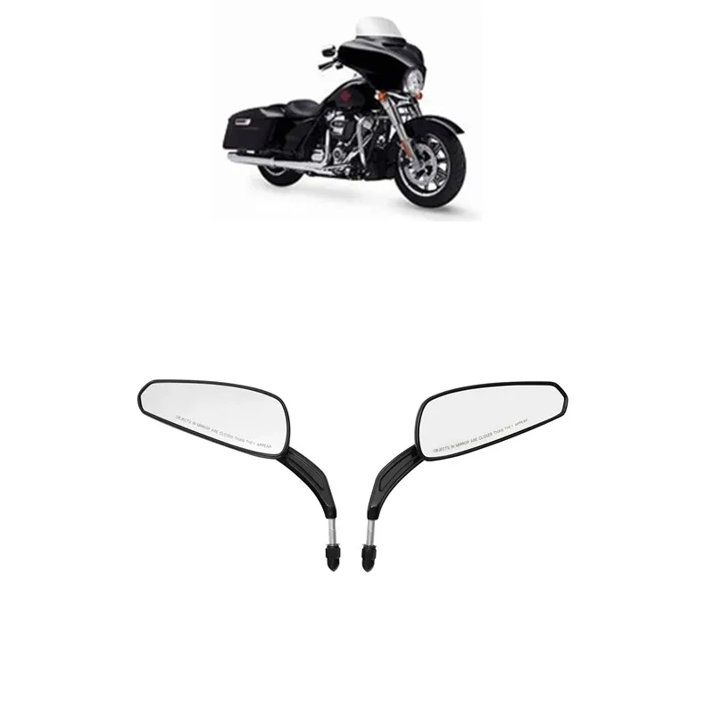 Motorcycle Split Vision Mirrors For Harley Touring Electra Street Glide Road King Fat Bob Boy Sportster 883 1200 Softail