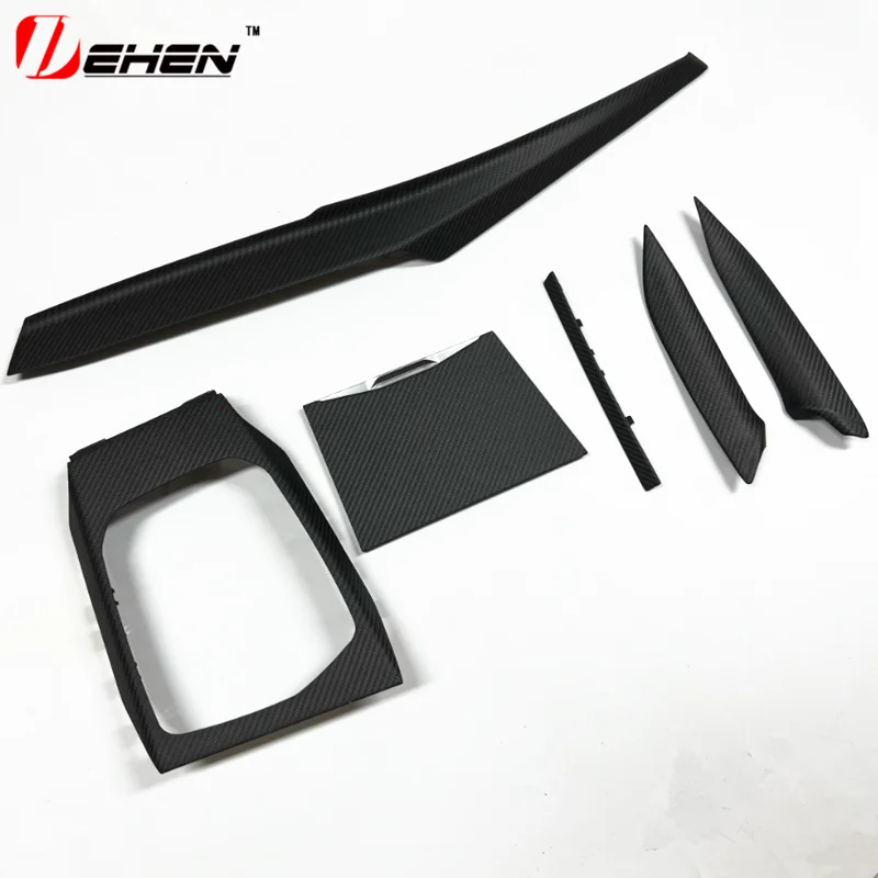 Real Carbon Fiber Interior Trim Kit For BMW 3 4 Series 2023-2024 G20 G22 G26 I4 G80 G82 G87 Lci Full Replacement Optional  Matte