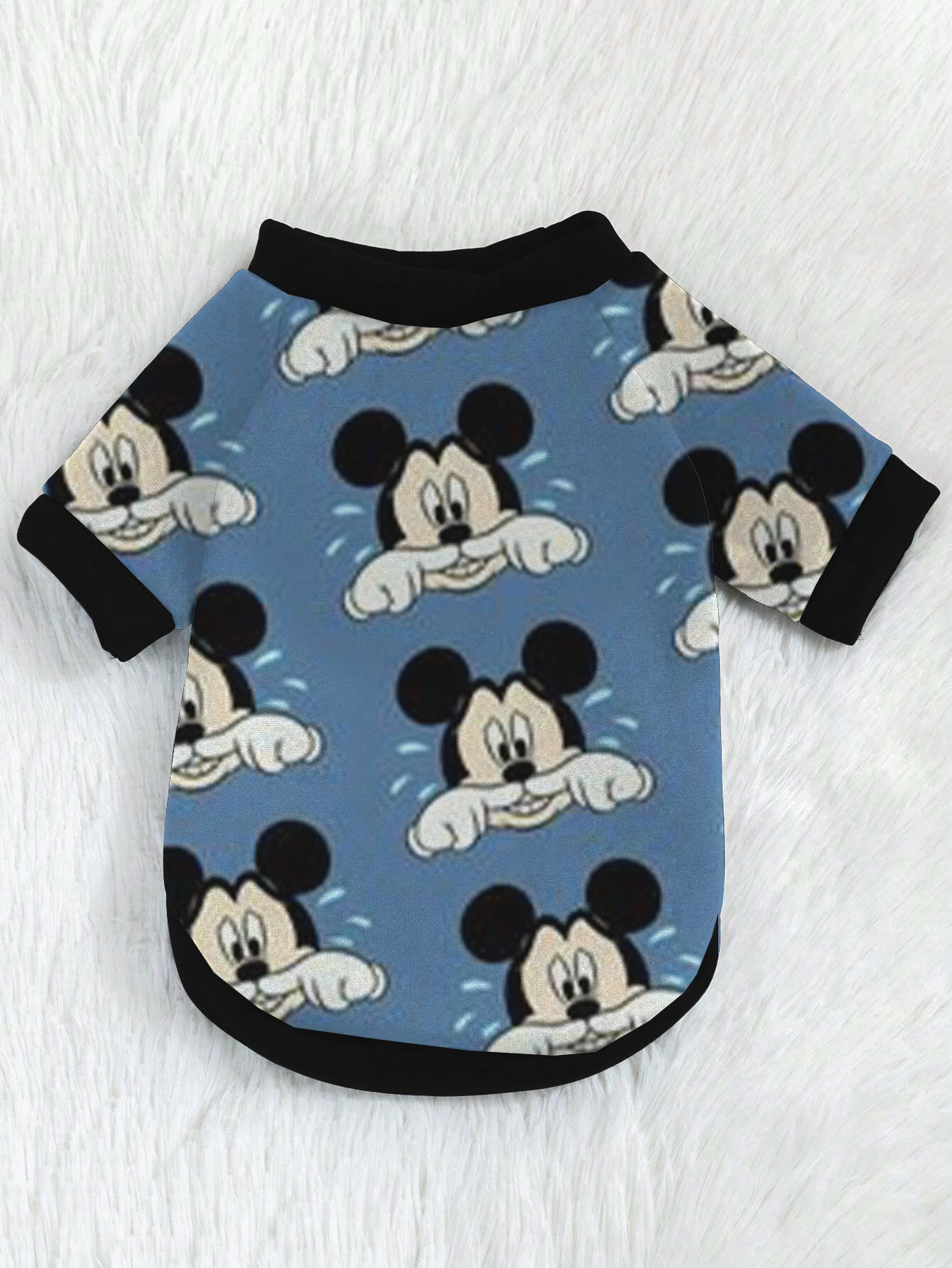 Cute puppy clothing Disney Minnie Mickey Steedy Elements Dog Fall Hoodie Thickened Chihuahua products Home Garden thickened hood