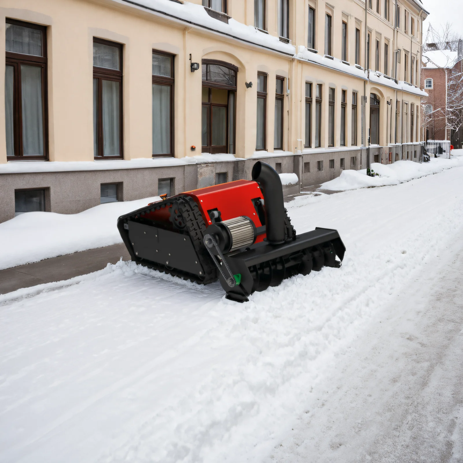 ANTS Battery Snow Blower Three-way Remote Control Snowplow Rechargeable Snow Removal Vehicle Various Accessories