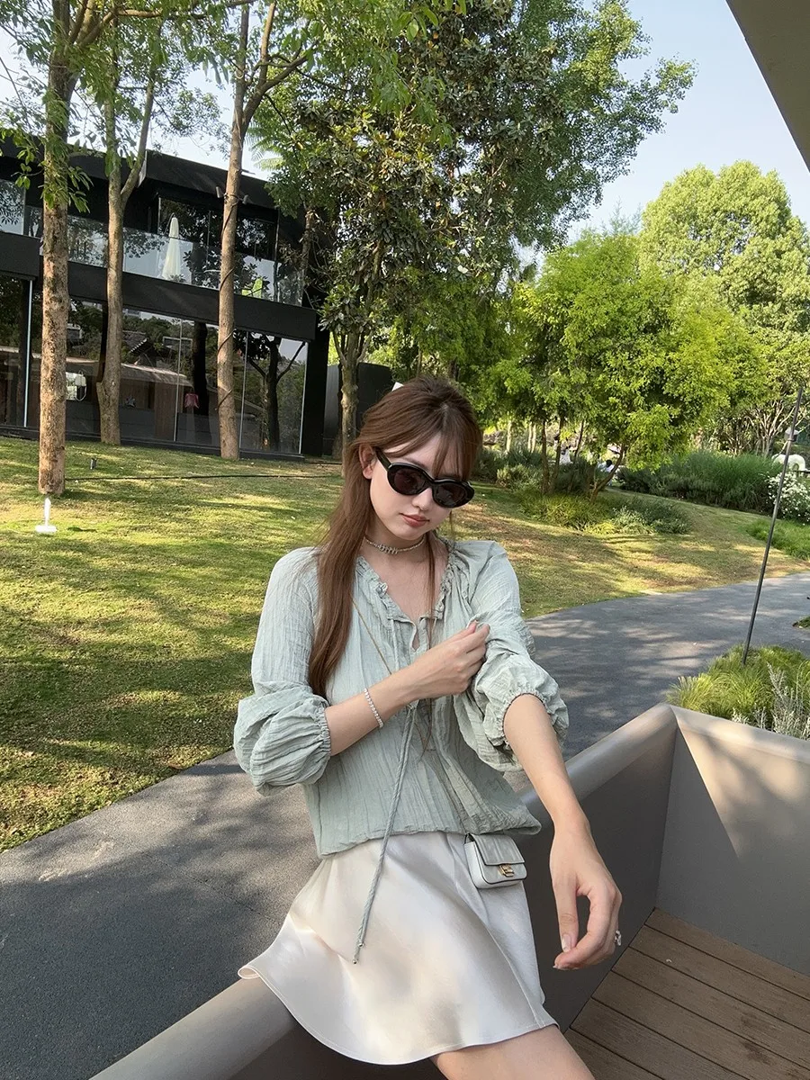 

Slimming Loose Women's Acetate ter Ne Skirt And Top Set Summer Commute Sle Faion plus Size ort Sve Dres