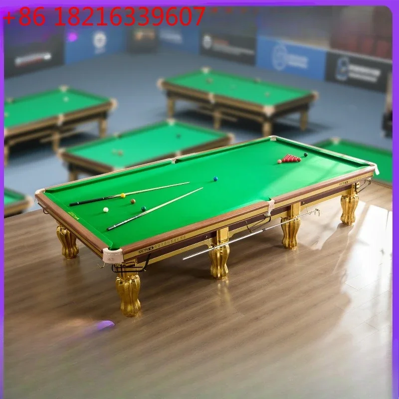 TAO Table steel warehouse billiard table standard table nano gold plated legs