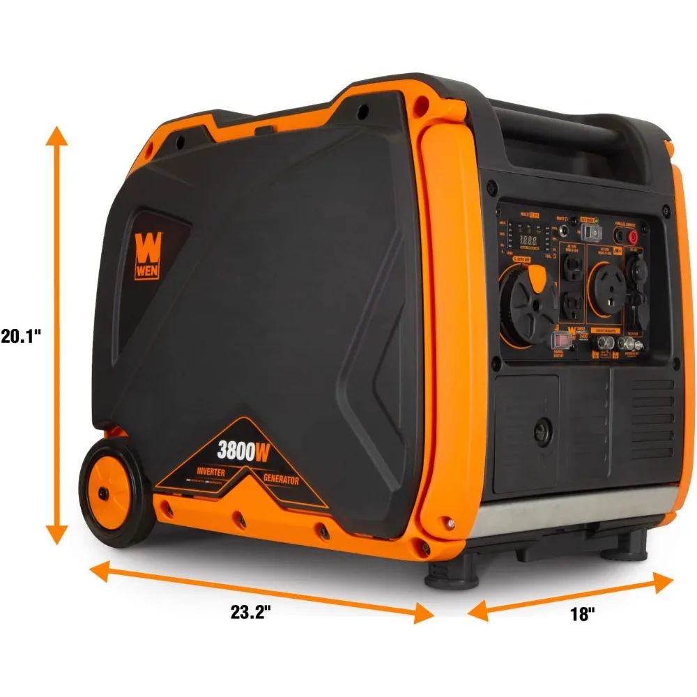 3800-Watt Inverter Generator, Electric Start, RV-Ready, Portable and Super Quiet with Fuel Shut-Off (56380i)