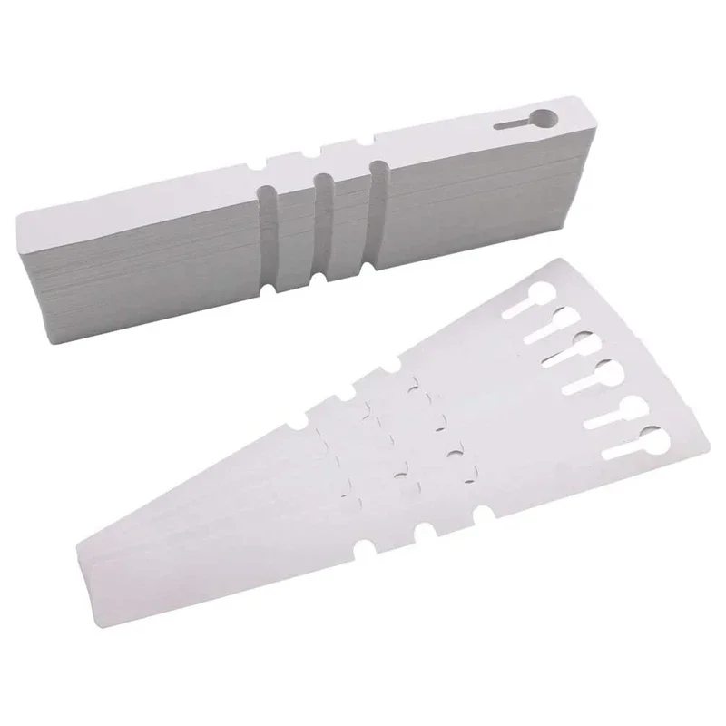 2x21 см белая пластиковая пленка для растений, уличная водонепроницаемая подвесная садовая этикетка