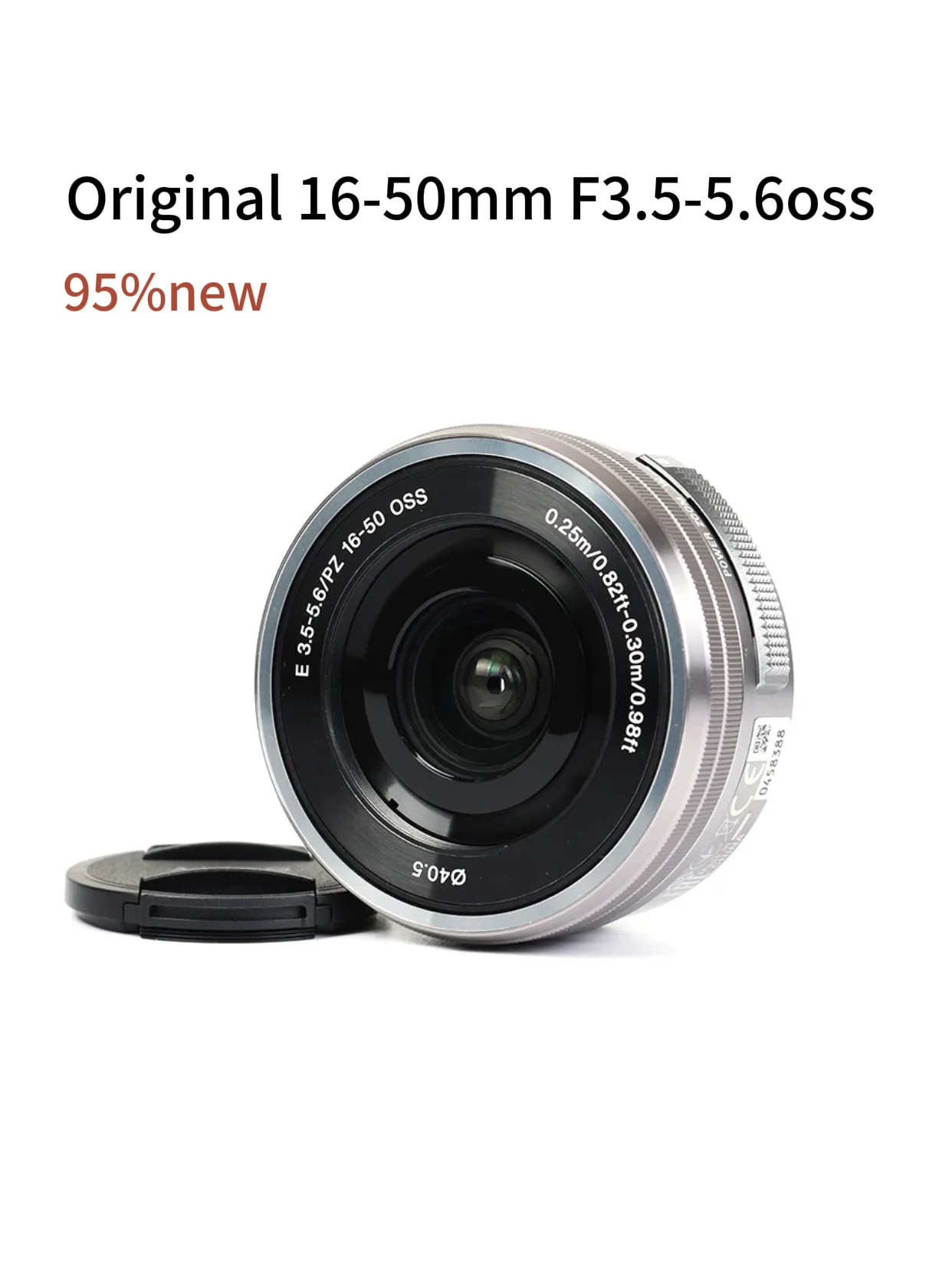 Original 16-50 Lens E PZ 16-50mm F3.5-5.6 OSS Lens（SELP1650）For Sony ZV-E10, ZV-E10 II, A6000, A6100, A6300, A6400, A6500, A6600