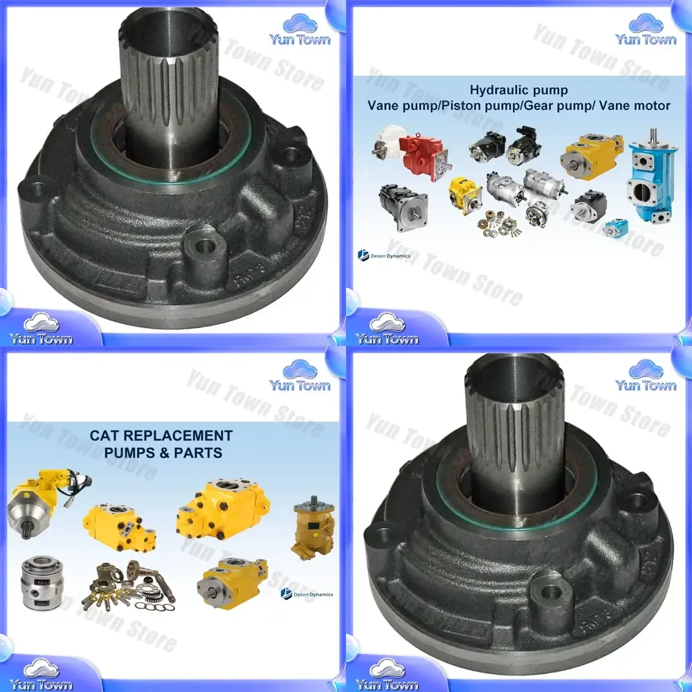 for Cat 416C 416D backhoe loader hydraulic drive gear pump 1217385 excavator spare parts construction machinery replacement