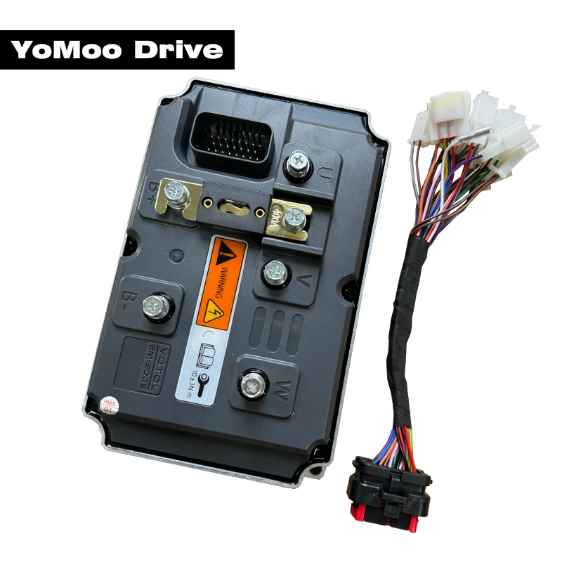 LANDE/VOTOL EM300S 72V 300A 8KW-10KW BLDC Sine Wave Controller For QS In-Wheel Mid-Drive Motor