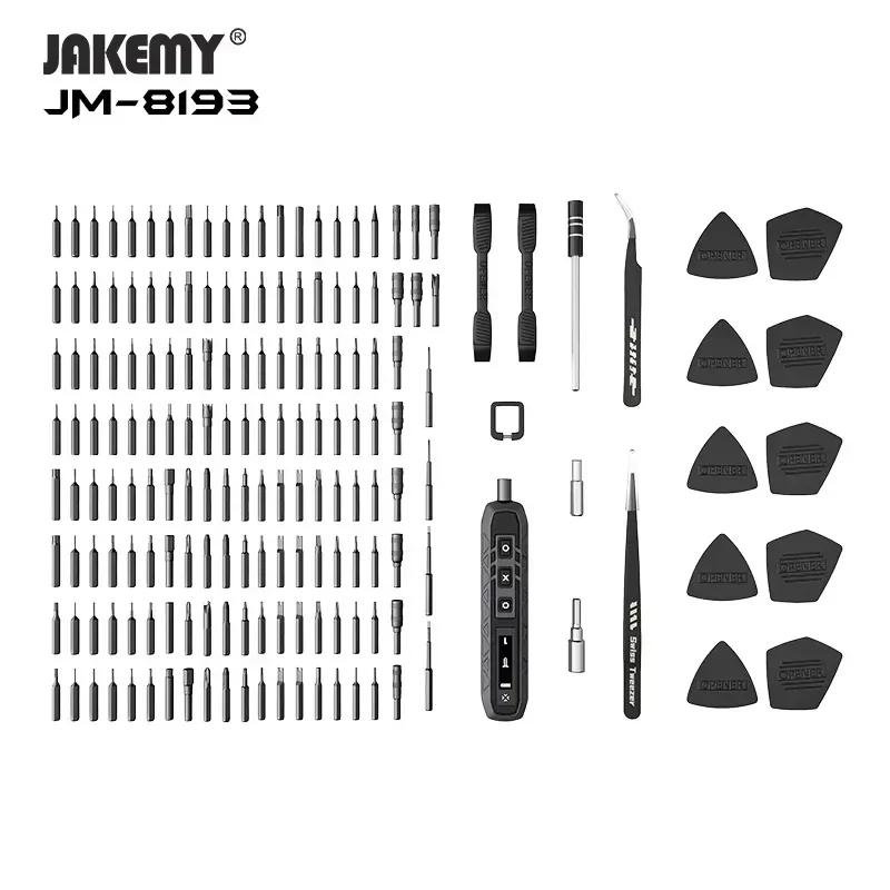 180-in-1 Magnetic Screwdriver Set, 3-Speed, Insulated, for Phone