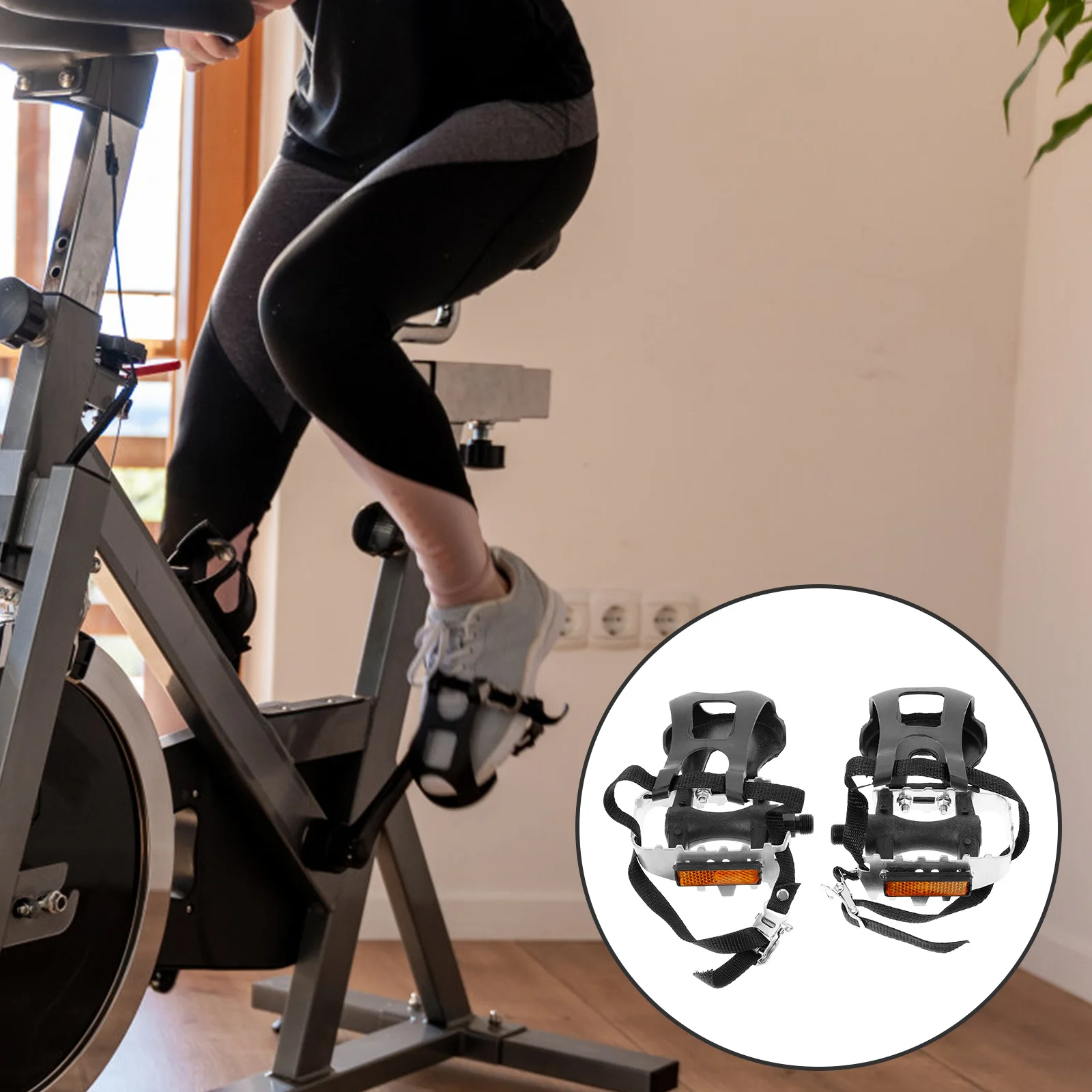 1 paire de pédales de vélo, Surface antidérapante pour vélo d'exercice de route de montagne, pédales de remplacement, cyclisme en plein air et en intérieur