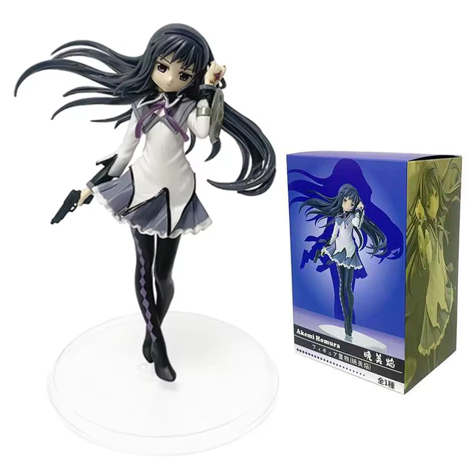 17 cm Anime Madoka Magica figur Akemi Homura PVC Modell Geburtstag Präsentieren Ornamente Sammeln Spielzeug kinder geburtstag geschenk – Detail 4