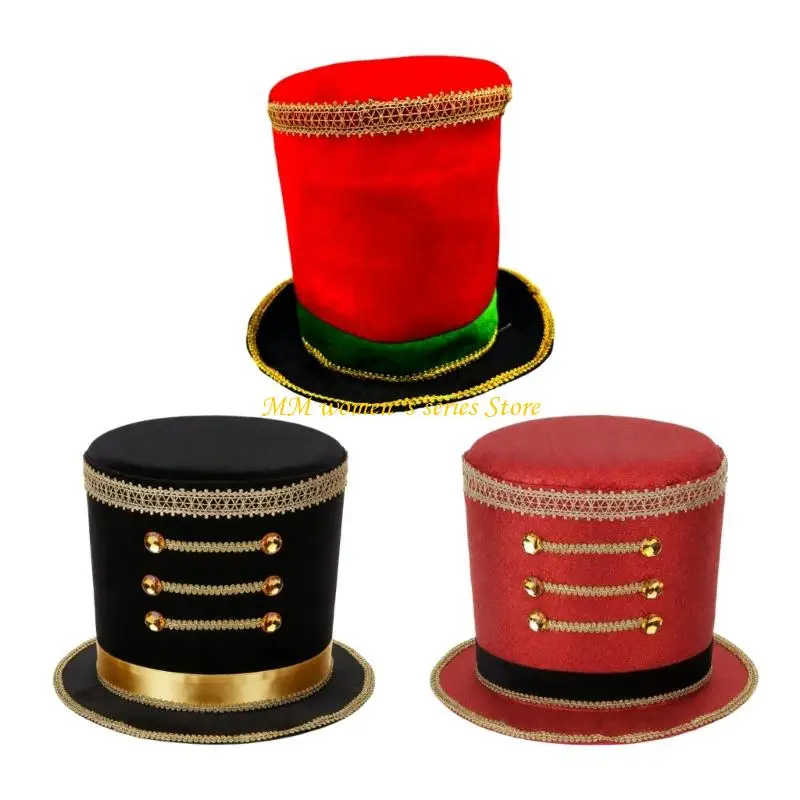 Q39C Holiday Parades Cap With Plastic Accents Breathable Design For Performers