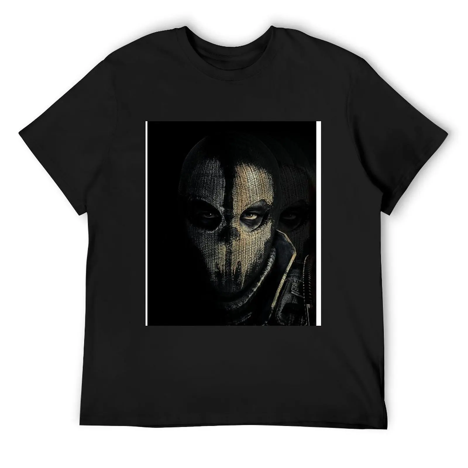 

Ghost warior T-Shirt new edition sweat shirts graphic tee Men's t shirts